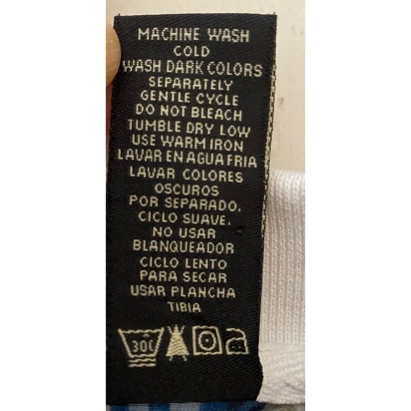 Vintage Cotton Traders Sport American Flag Polo Shirt Cotton Medium - Picture 4 of 9